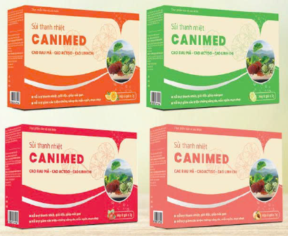 Sủi thanh nhiệt CANIMED giúp giải nhiệt cơ thể